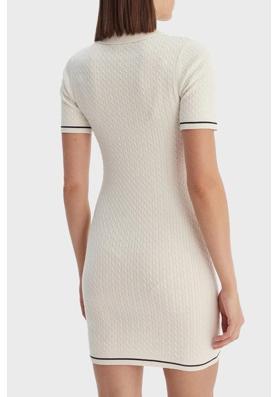 Calvin Klein Bayan Elbise Lv047f323g Yas Beyaz BEYAZ