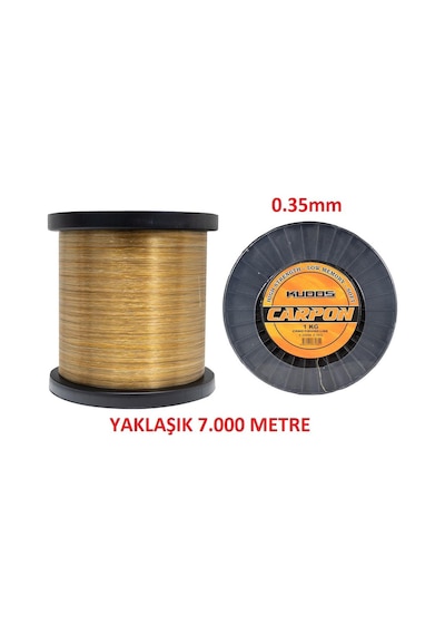 Kudos Carpon 1kg 0.35mm Monofilament Bobin Misina Camo