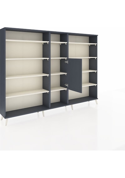 Arges Dolap 12 Raflı Tek Kapaklı 220x30x163 Antrasit-antrasit/aytaşı Antrasıt/aytası - Antrasıt Arges Dolap 12 Raflı Tek Kapaklı 220x30x163 Antrasit-antrasit/aytaşı Antrasıt/aytası - Antrasıt