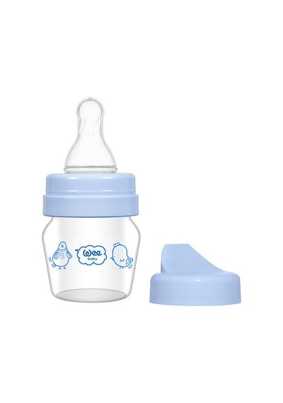 Wee Baby 792 Mini Cam Alıştırma Bardağı Seti 30 ML 0-6 Ay Mavi