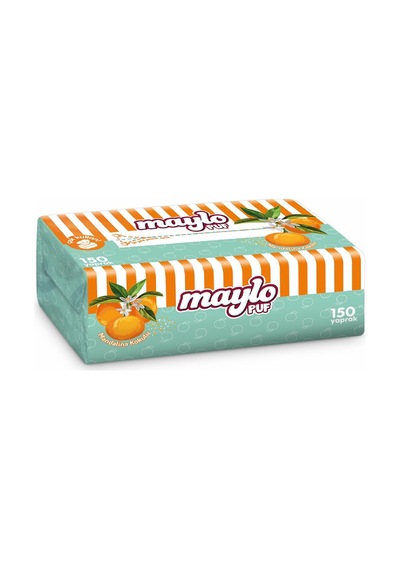 Maylo Puf Mendil 150li Yeni Mandalina