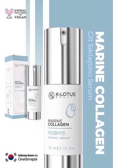 Marine Collagen Gözenek Sıkılaştırıcı, Aydınlatıcı Ve Kırışıklık Karşıtı Cilt Serumu 30 Ml