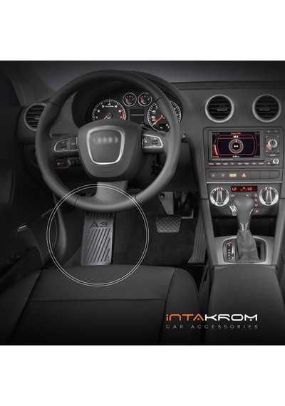 intakrom Audi A3 Krom Ayak Dinlendirme Pedalı - 2008 -2012
