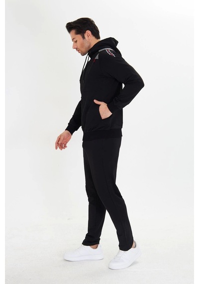 Moon Wear Fm 5745 Erkek Eşofman Takımı Siyah