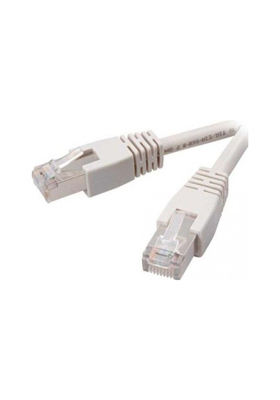 Amp Cat.5E Utp Patch Cord 0.5M Pvc White Kablo