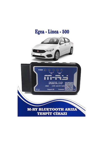 M-ry Egea Uyumlu Bluetooth Arıza Tespit Cihazı