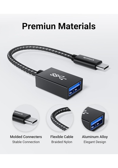 Usb C - Usb Adaptörü 2 Paketi, Usb 3.0 Otg, 10gbps