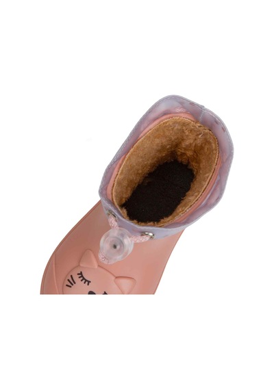 Igor Cc334 Mendi Gato Borreguito Kürklü Yağmur Çizmesi Pembe