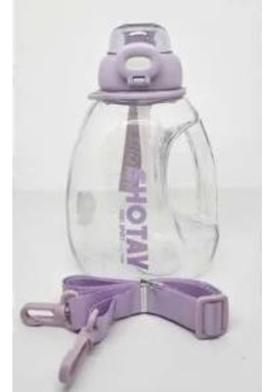 Shotay Hippo Su Matarası Xl Tritan Mor 1300ml Mor