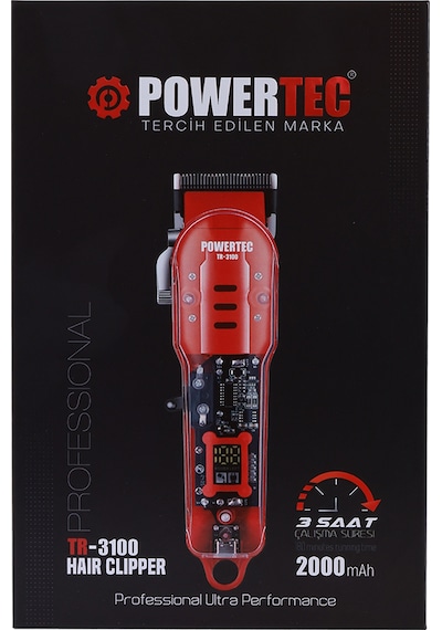 Powertec TR-3100 Saç Sakal Tıraş Makinesi