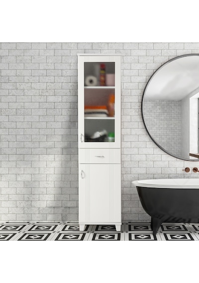 Banyo Ve Mutfak Dolabı 186 Beyaz