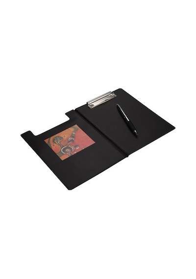2K A5 Küçük Boy Pvc Kapaklı Sekreter Blok Tablası Dikkat Sadece A5 Evraklar Için Uygundur