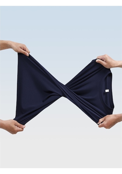New Performance Premium Basic T-shirt 75.9% Pamuk 24.1% Polyester Lacivert