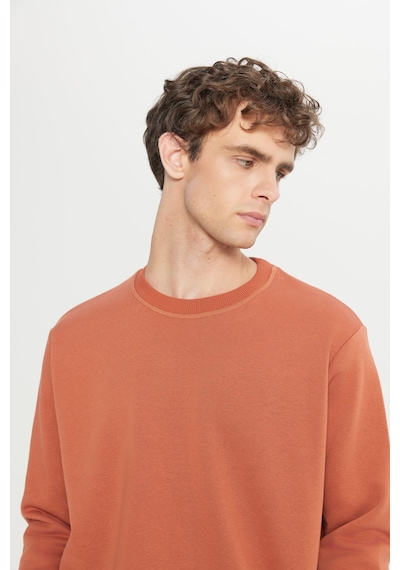 AC&Co / Altınyıldız Classics Erkek Acık Kahve Standart Fit Normal Kesim İçi Polarlı Bisiklet Yaka Sweatshirt Açık Kahverengi AC&Co / Altınyıldız Classics Erkek Acık Kahve Standart Fit Normal Kesim İçi Polarlı Bisiklet Yaka Sweatshirt Açık Kahverengi