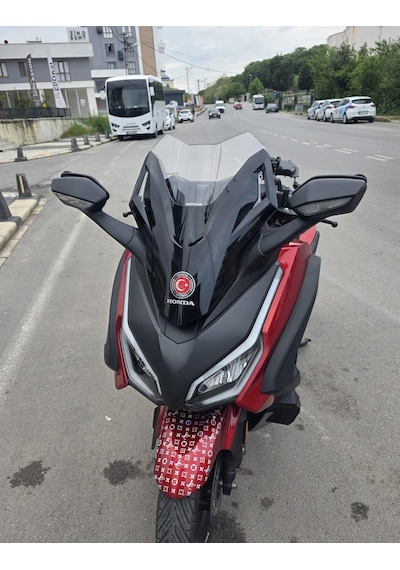Motocam Honda Forza 250 Ön Cam 2021-2026 Model 43cm Şeffaf Renkli 4mm