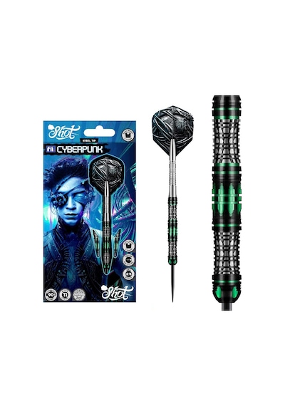 Shot Aı Cyberpunk Tungsten Çelik Uçlu Dart Oku 25