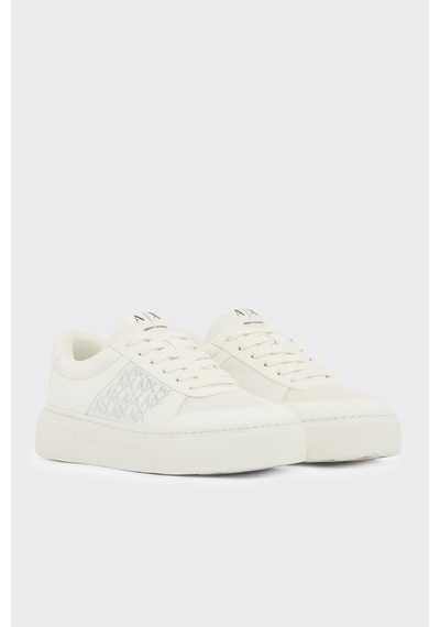 Armani Exchange Bayan Ayakkabı Xw002788 Af23057 U0011 Beyaz Beyaz
