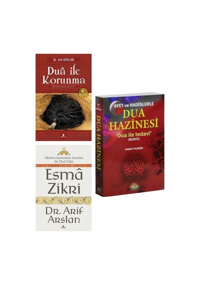 Dua İle Tedavi Seti 3 Kitap Set & Dua Hazinesi Dua İle Tedav...