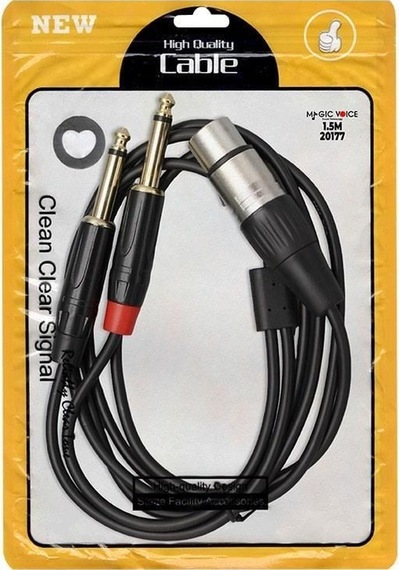 Magicvoice Ld369a Canon Erkek - 6.3 Mono Erkek 1.5 Metre Kablo-178634