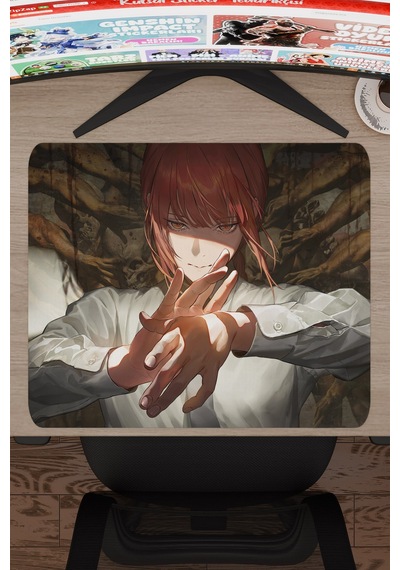 Chainsaw Man Anime V5 - 48x40 Xl Gaming Kauçuk Kaymaz Taban Mouse Pad Fare Altlığı