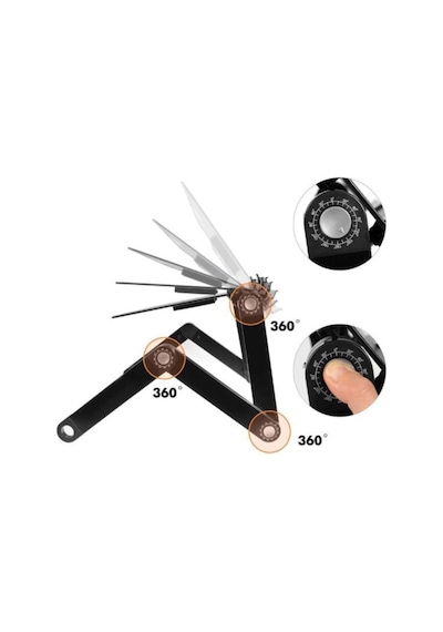 TriLine Çift Fanlı 7" - 19" Katlanabilir Mouse Padli Notebook Masası Siyah TriLine Çift Fanlı 7" - 19" Katlanabilir Mouse Padli Notebook Masası Siyah