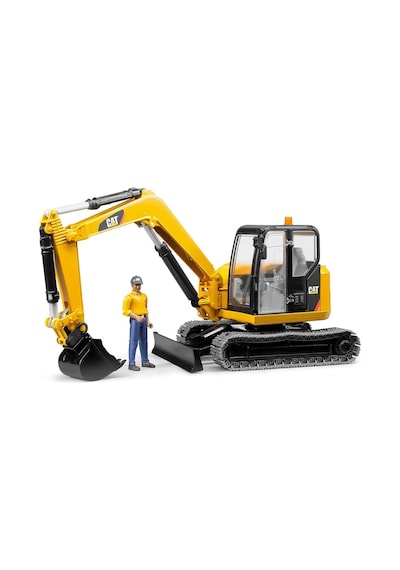 Cat Mini Ekskavatör Ve İnşaat İşçisi Br02466