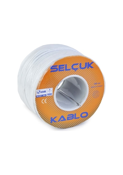 Selçuk 2x0,75 Mm Hoparlör Kablosu Beyaz 95 M
