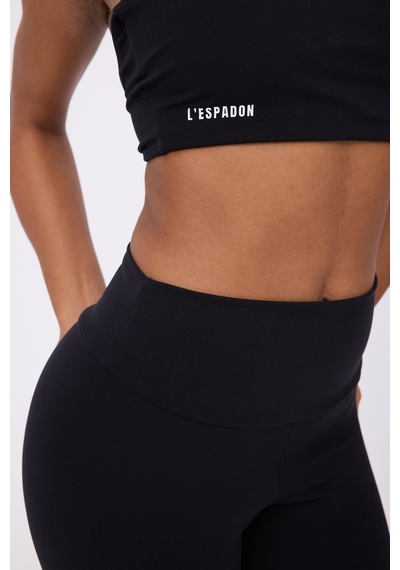 Hıghrıse Comfortflex Yüksek Bel Kapri Spor & Aktif Yaşam Taytı-2775 Siyah