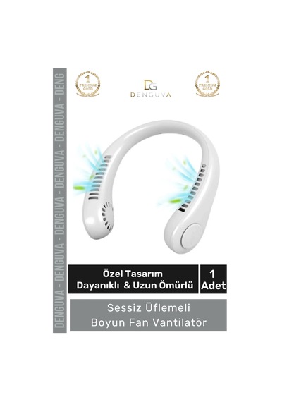 Boyunfanı Güçlü Sessiz Şarj Edilebilir Usb Giyilebilir Taşınabilir Mini Hava Üflemeli Boyun Vantila