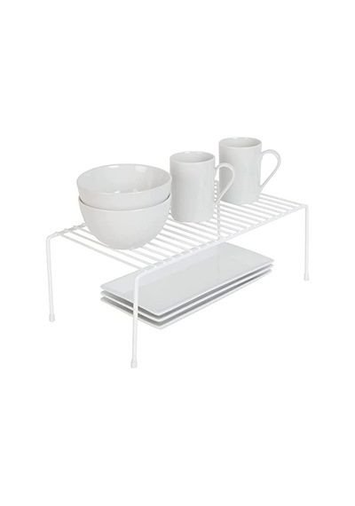 Tel Organizer Dolap Depolama Rafı 22x40cm Beyaz 1 Diğer