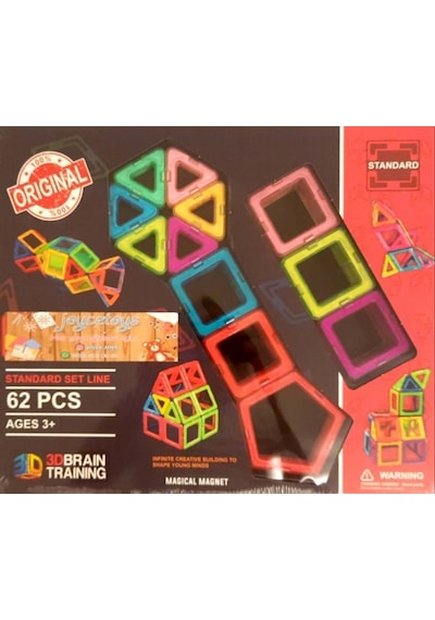 Joyce Toys Yaratıcı Mıknatıslar. Magnet 62 Parça