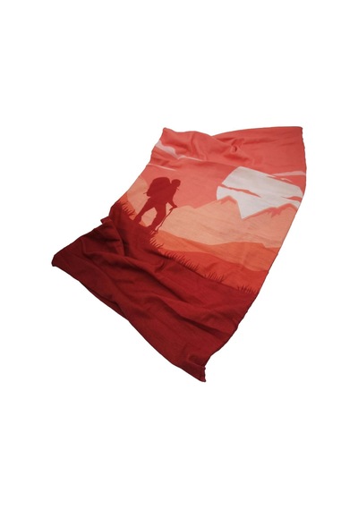 Aresoutdoors Sunset Red Çok Amaçlı Boyunluk Neck Gaiter Çok Renkli