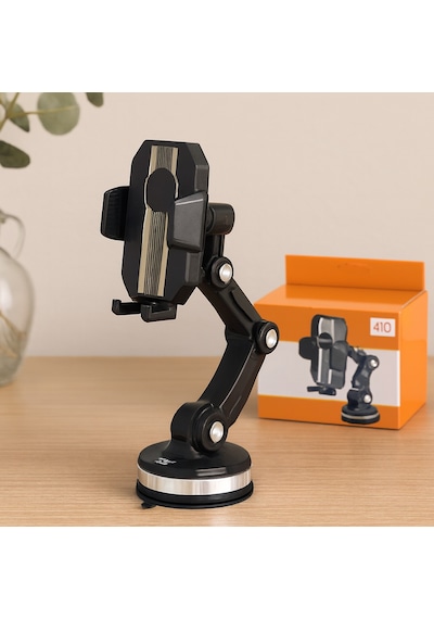 360 Eklemli Araç Telefon Ve Bardak Tutucu 60-105 Mm 11