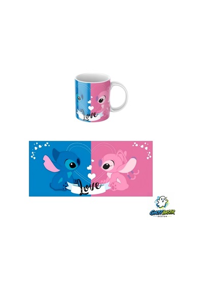 Stitch Kupa Bardak Tek Adet K0415 Çok Renkli