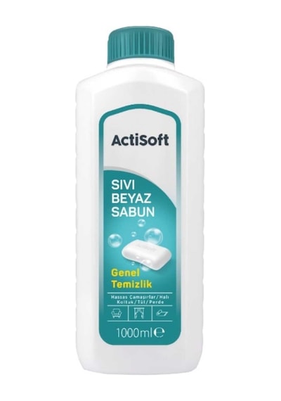 Sıvı Beyaz Sabun Yüzey Temizleyici 1000 Ml X 4 Adet 4'lü Set