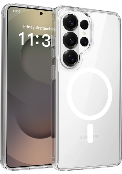 Buff Galaxy Uyumlu  S26 Ultra - Magsafe Kılıf + Ekran Koruyucu + Lens Koruyucu Şeffaf