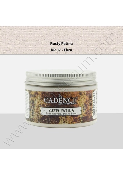 Cadence Rusty Patina Boyası 150 Ml. Ekru