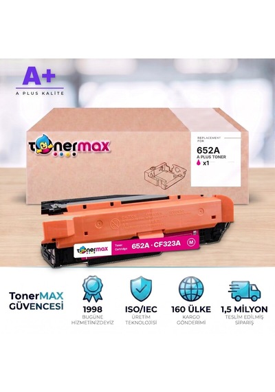Hp 652a Cf323a Kırmızı Uyumlu Toner A Plus / Color Laserjet Enterprise M651 / Flow Mfp M680