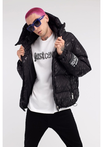 Just Cavalli Erkek Şişme Mont Siyah