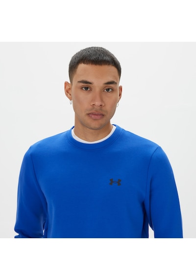 Under Armour Unstoppable Fleece Erkek Mavi Sweatshirt
