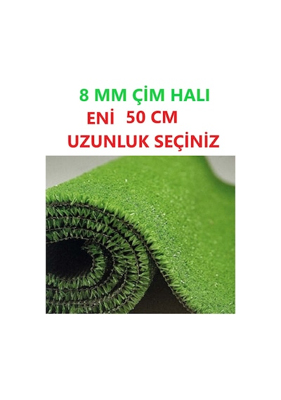 Yeşil Çim Halı Eni 50 Cm Yapay Çim Halı Suni Çim Halı