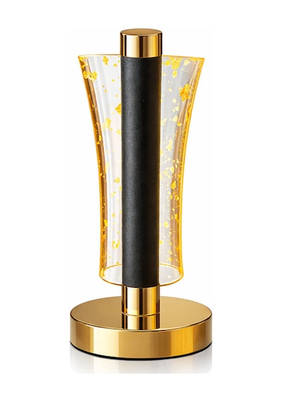 Dokunmatik,şarjlı,led,3 Kademeli,dimmerlı,parlaklık Ayarlı,kablosuz Masa Ve Gece Lambası,gold Abajur Altın