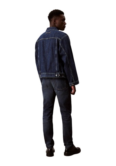 Calvin Klein Lv04rd914 Slim Taper Dark Crescent Thermo Erkek Denim Pantolon Mavi