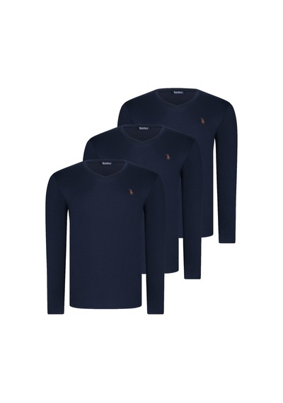 Üçlü Set T8587 Dewberry V Yaka Erkek Sweatshırt-lacivert-lacivert-lacivert Lacivert-lacivert-lacivert Üçlü Set T8587 Dewberry V Yaka Erkek Sweatshırt-lacivert-lacivert-lacivert Lacivert-lacivert-lacivert