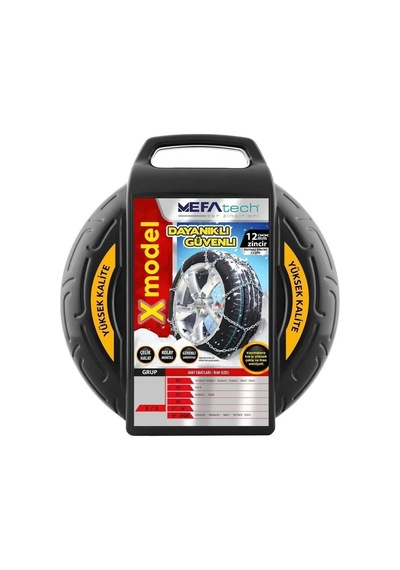 Kar Lastik Zinciri 175/60r15 Binek Suv X Tipi Takmatik Kolay Montaj