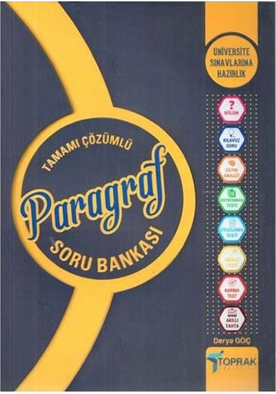 Paragraf Soru Bankası Toprak Yayınları N11.8563