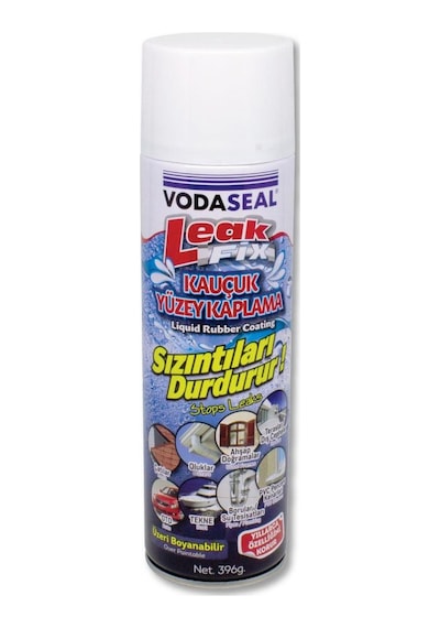 Vodaseal Leakfix Kauçuk Kaplama Sızdırmazlık Spreyi 500 Ml. - Beyaz