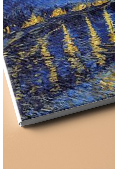 Webstyle Sayılarla Boyama Seti Kasnaklı Yıldızlı Geceler 50 X 65 Cm