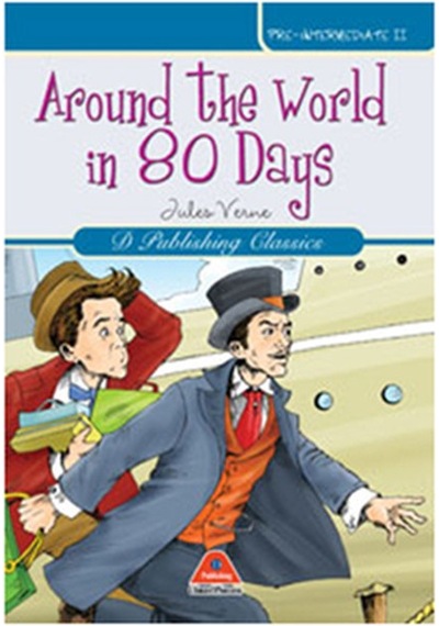 Around the World in 80 Days - Jules Verne - Damla Publishing