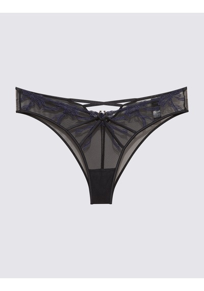 Marks & Spencer Desenli Miami Külot T81007805j Siyah Mix